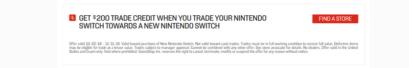 Illustration for article titled GameStop Wants People To Switch Their Switch For Another Switch